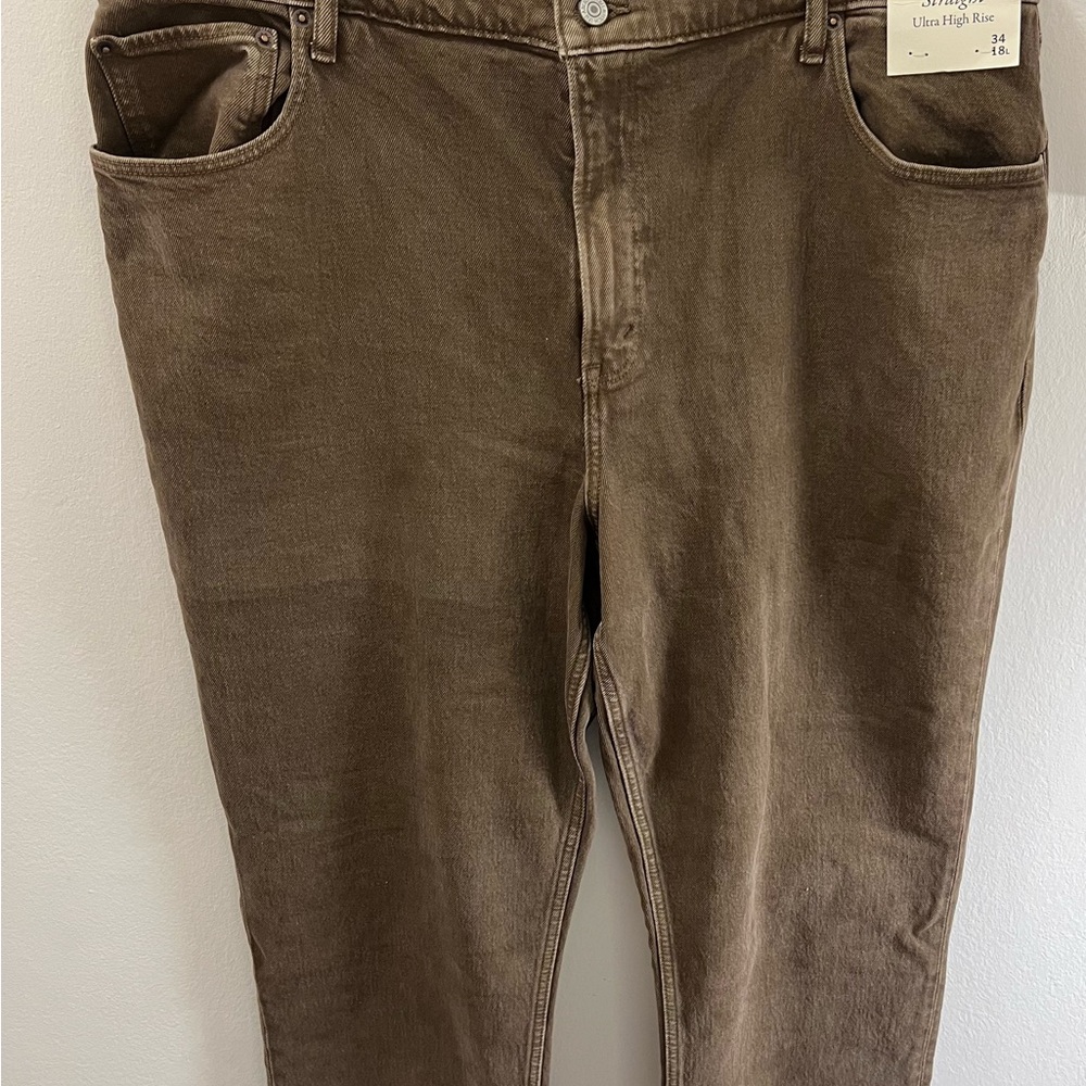 ABERCROMBIE & FITCH The 90s Straight Ultra Hight Rise